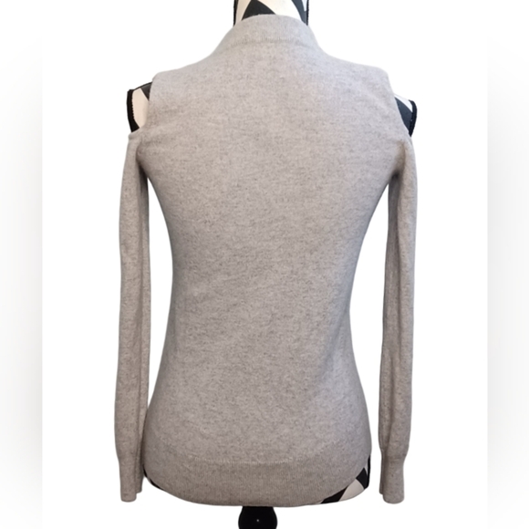 Veronica Beard 100% Cashmere Cold-Shoulder Jumper Sweater - Picture 2 of 11